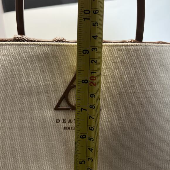 Loungefly Harry Potter Elder Wand Purse Deathly Hallows Canvas Handbag Pop Cult - Picture 15 of 16